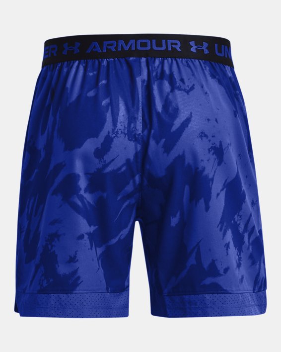 Men's UA Vanish Woven 6" Printed Shorts in Blue image number 6